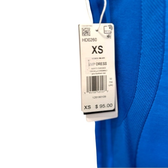 adidas x IVY PARK Women's Blue Sleeveless Bodycon Mini Dress Size XS - Picture 10 of 13